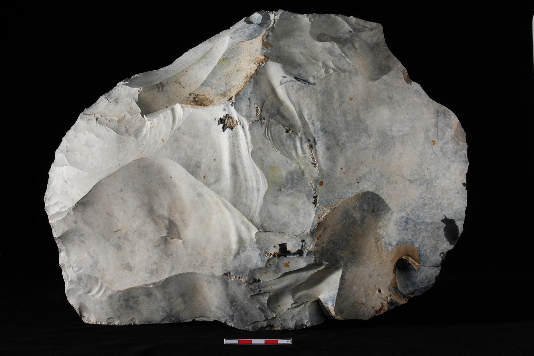 Neolithic Flint Core Our Work Wessex Archaeology